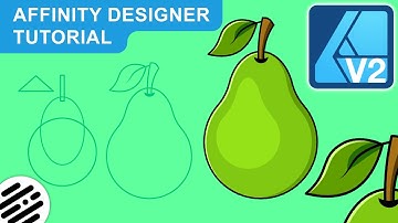 Affinity Designer Tutorial: How to Draw a Pear