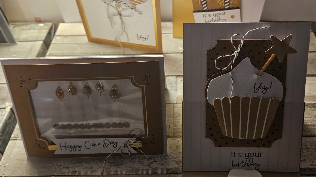 Birthday Sparkle Kit Alternative cards