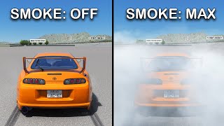 Realistic SMOKE for Assetto Corsa TUTORIAL- Tire Smoke Settings Explained