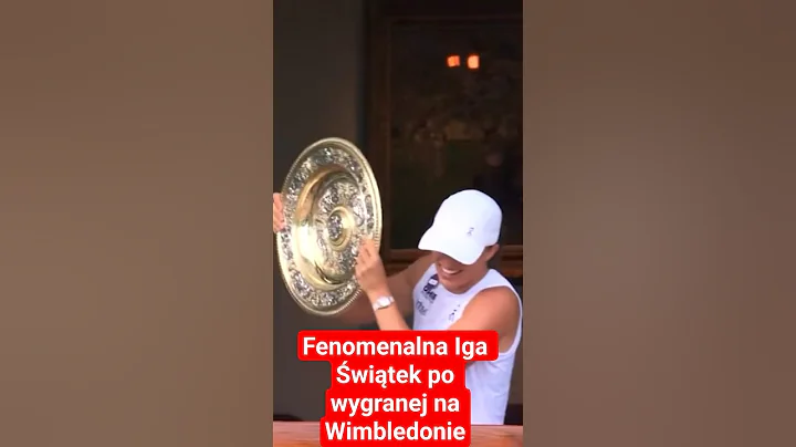 Fenomenalna Iga Świątek po wygranej na Wimbledonie