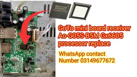 GoTo Ao-G05S-B5M-V1.2 receiver #dead board repair #all #Electronics working