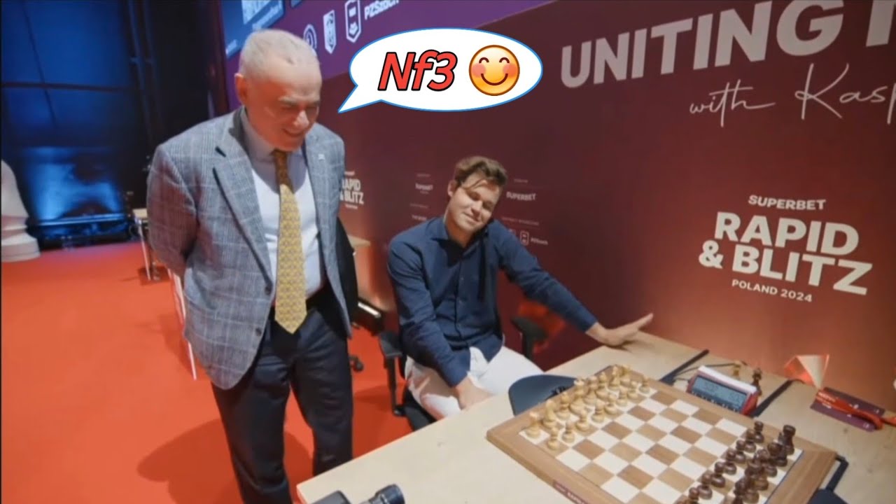 Genius Carlsen || Shevchenko vs Carlsen || Superbet Blitz 2024