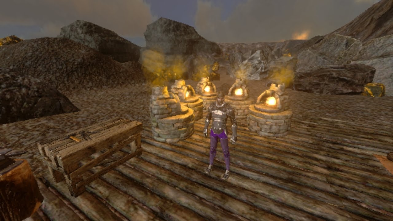 Fazendo uma base de farme Ark off Ep -14