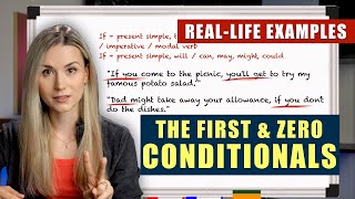 Conditional Sentences (The Zero and First Conditionals)    English Grammar Lesson