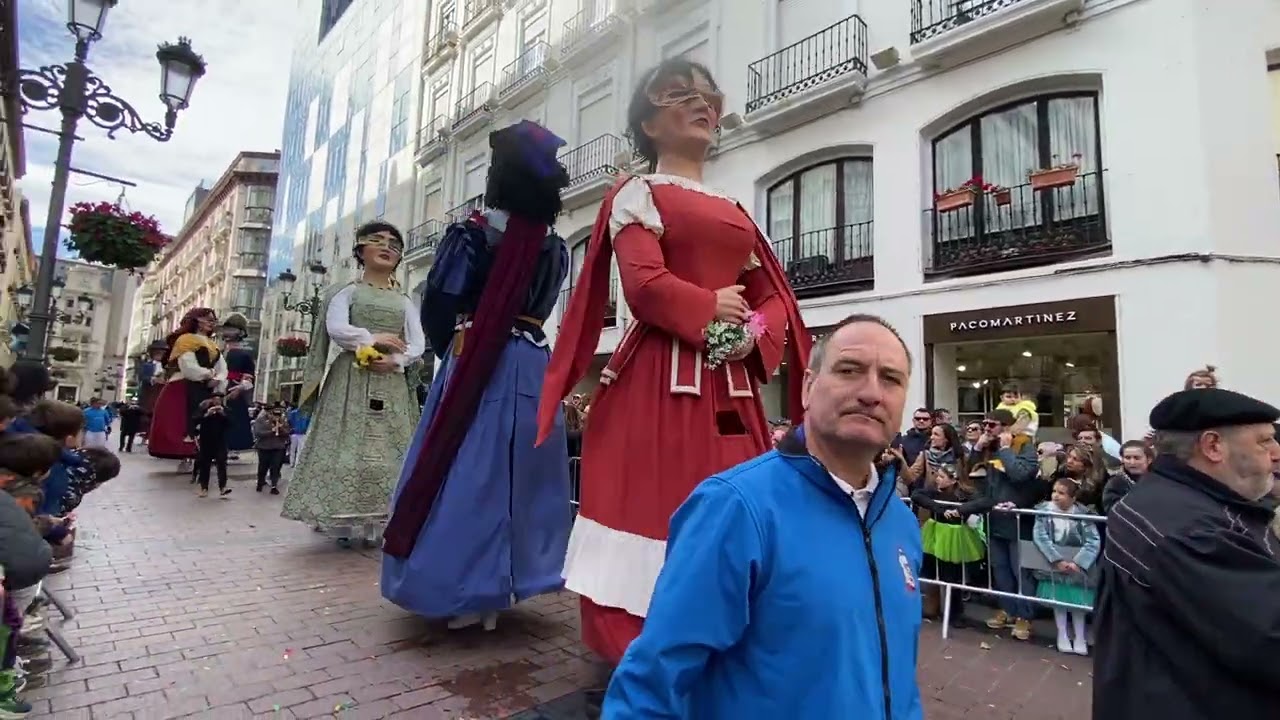 GIGANTES DE CABEZUDOS DE ZARAGOZA, CARNAVAL 2026