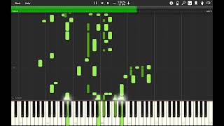 Lullaby in Rhythm - Art Tatum MIDI Transcription (from The Art Tatum Solo Masterpieces Vol 5 - 1954)