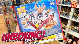 WWE Knuckle Crunchers Brock Lesnar & Rebound Ring Unboxing!