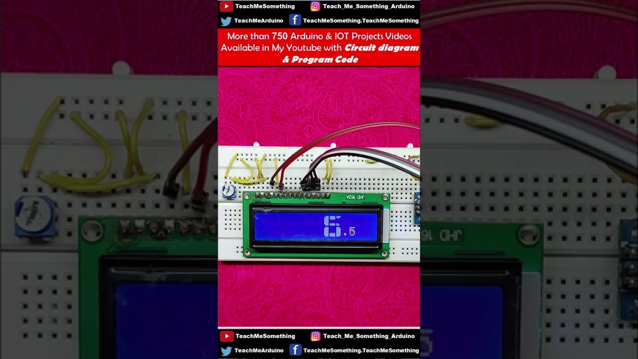 16x2 LCD Big Numbers Arduino