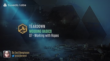 MODDING BASICS: 07 - Working with Ropes