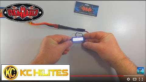 Barre  LED  40mm.  RC4WD  KC HILITES  1:10e