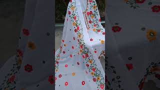 SubhanAllah | Phulkari dress in Bangladesh | হাতের কাজের জামার ডিজাইন | handmade dress | shorts