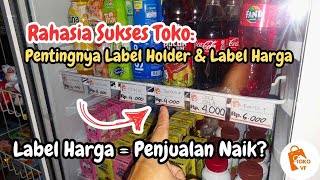 Manfaat Label Holder & Label Harga Pada Toko Kita