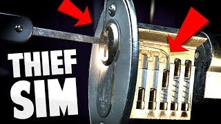 Robbing Rich People's Houses! - Thief Simulator Gameplay