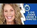 Simple Under 5 Minute Eye Makeup for Mature Beginners Everyday Natural Looks