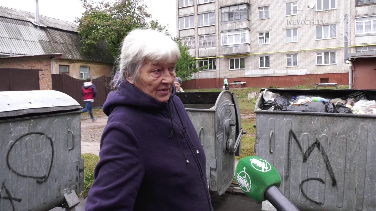 Чернігівська бабуся - сміттєманка| Телеканал Новий Чернігів