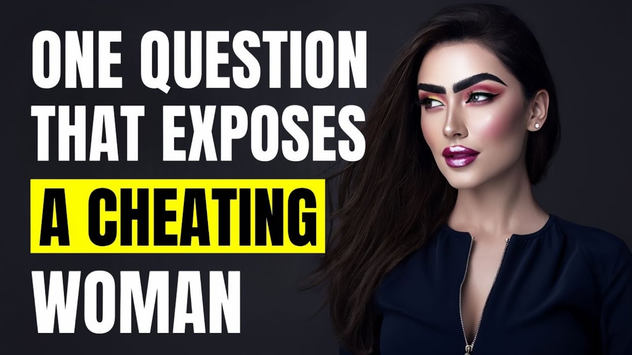 One QUESTION That Exposes a Cheating Woman | Female Psychology