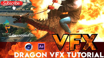 Dragon visualfx I aftereffect c4d tutorial I Dragon vfx part 3