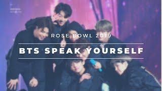 20190505 BTS LOVE YOURSELF: SPEAK YOURSELF TOUR | Rose Bowl Day 2