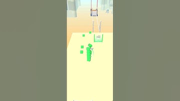 Bridge race | level-214 | gameplay | #bridgerace #shorts