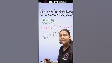 Scientific Notation Division | Rapid Chemistry 011 | Class 11 | By Nikki ma
