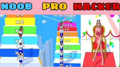 NOOB vs PRO vs HACKER inI Am The Queen  - All Levels Gameplay, New Game (Android, iOS)