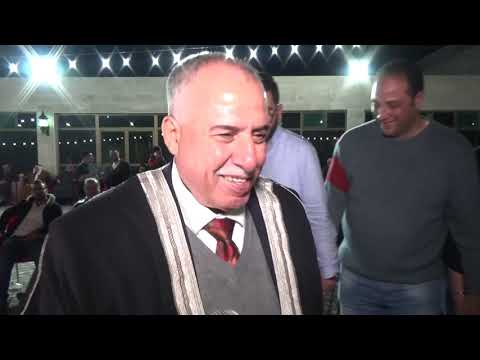 مهرجان اهالي عرابة ال اللحلوح الشاعر والفنان موسى الحافظ والشاعر صالح رباع العريس مؤيد العرابي 