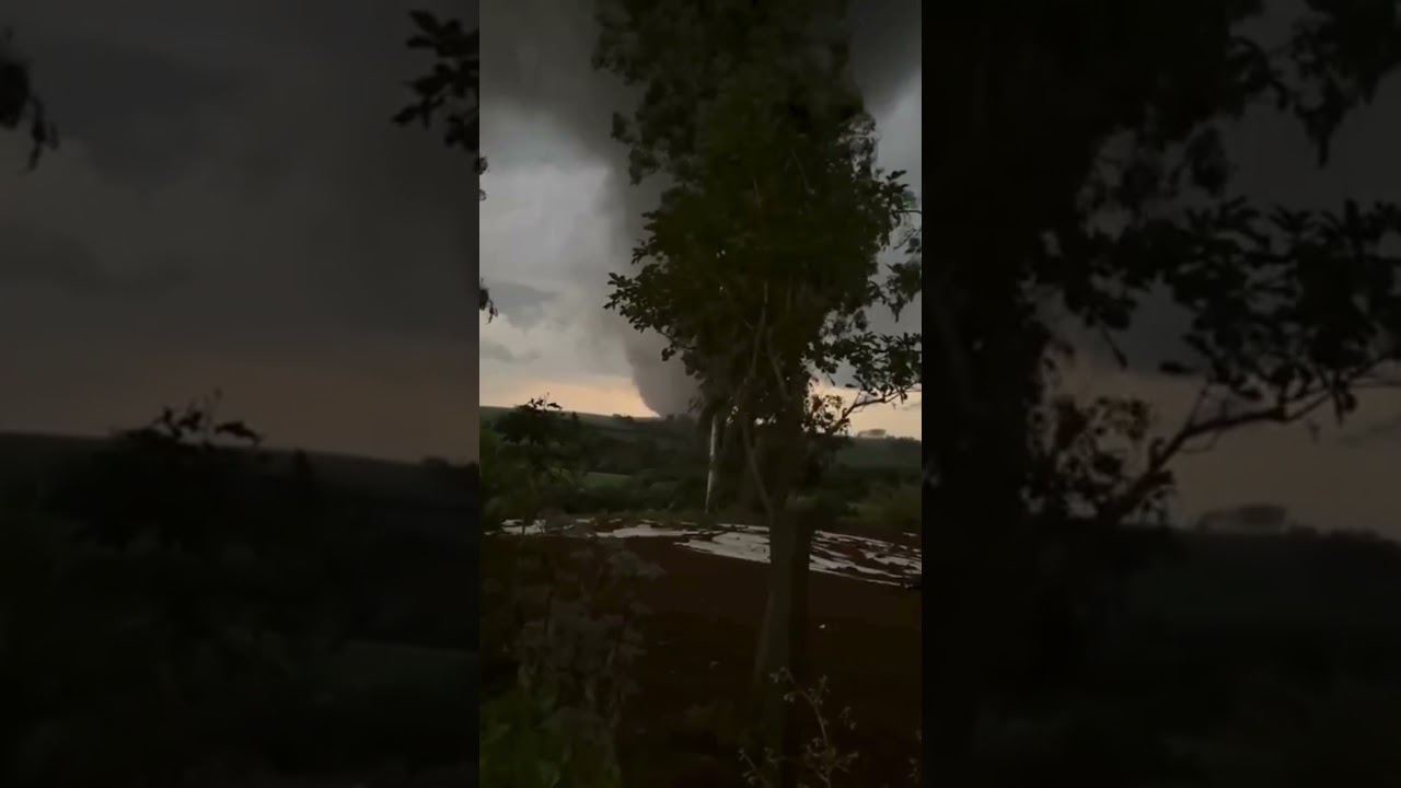 Tornado é registrado em Giruá nesta terça, 28, durante temporais no Rio Grande do Sul