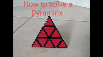 EASY How to solve a Pyraminx in 2 minutes! Beginner