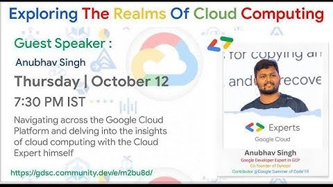Exploring the Realms of Cloud Computing | Google Cloud Study Jam 2023 | GDSC JGEC