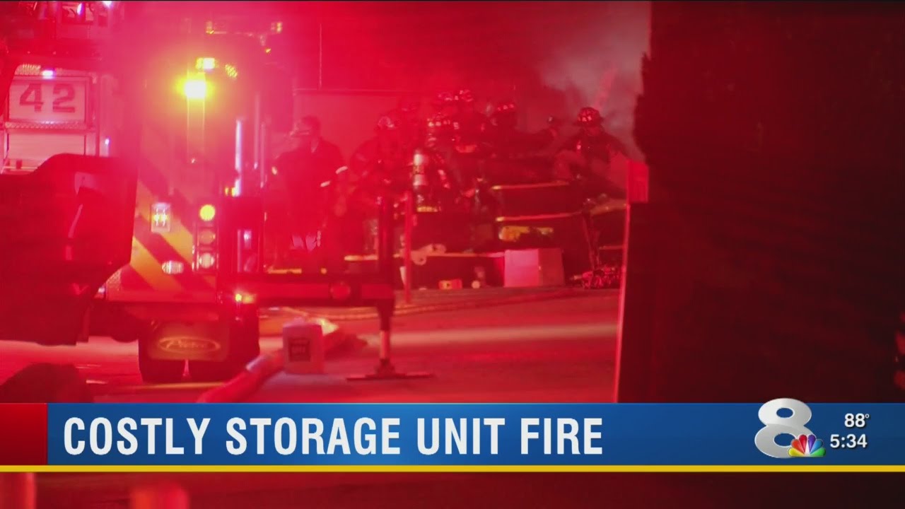 Costly Storage Unit Fire