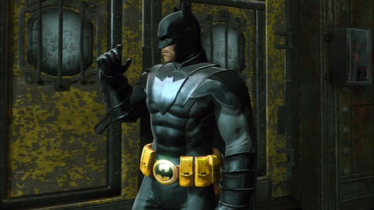 Batman Arkham Origins Earth 2 Batman Suit Gameplay - YouTube