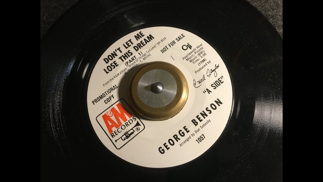 Don't Let Me Lose This Dream (Part 1 & 2) ~ George Benson - YouTube