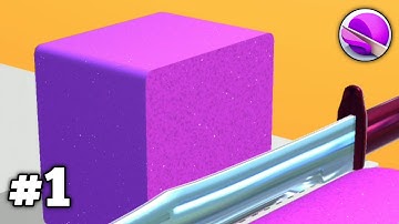 ASMR SLICING 🔥🔪🔥 ALL LEVELS GAMEPLAY ANDROID, IOS PART 1