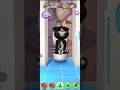 😂 Talking Tom ka funniest moment!Bathroom time bhi full comedy 🤣TalkingTom#TalkingTomShorts