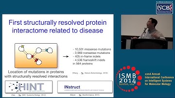 Deciphering human disease mutations through the atomic-resolution... - Haiyuan Yu - ISMB 2014