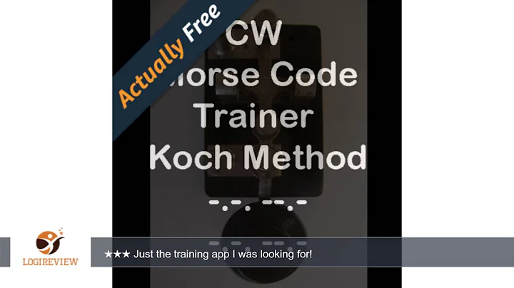 CW Morse Code Trainer Koch | Review/Test
