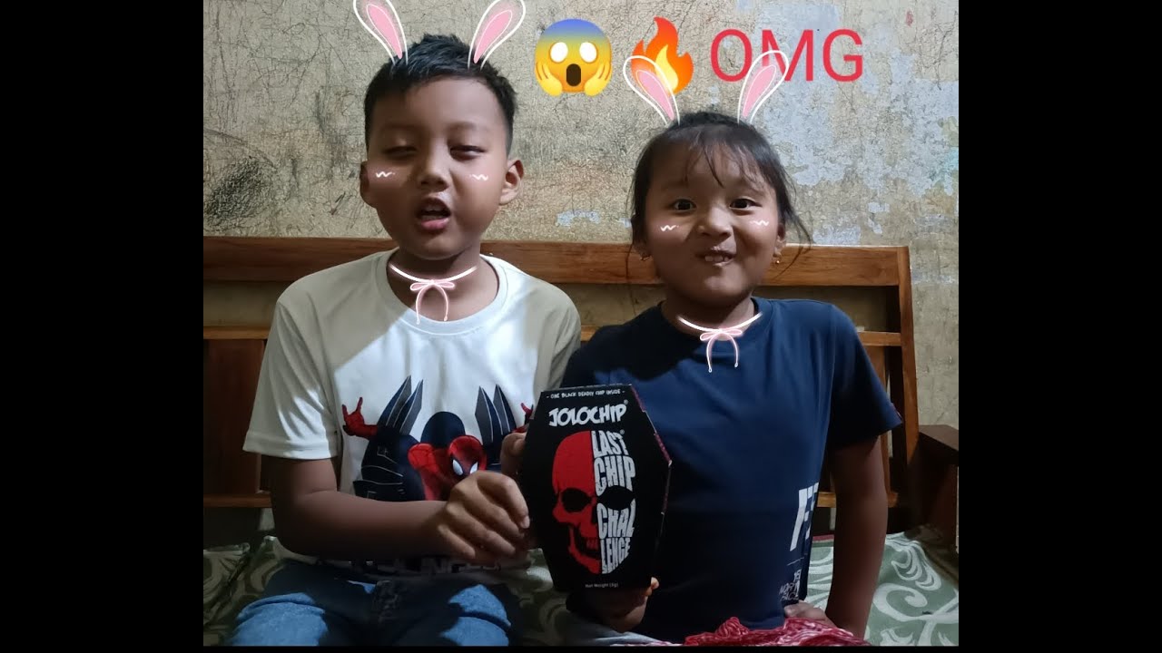 🔥OMG🔥Me and my sister trying Jolo chip challenge 🔥🔥🔥