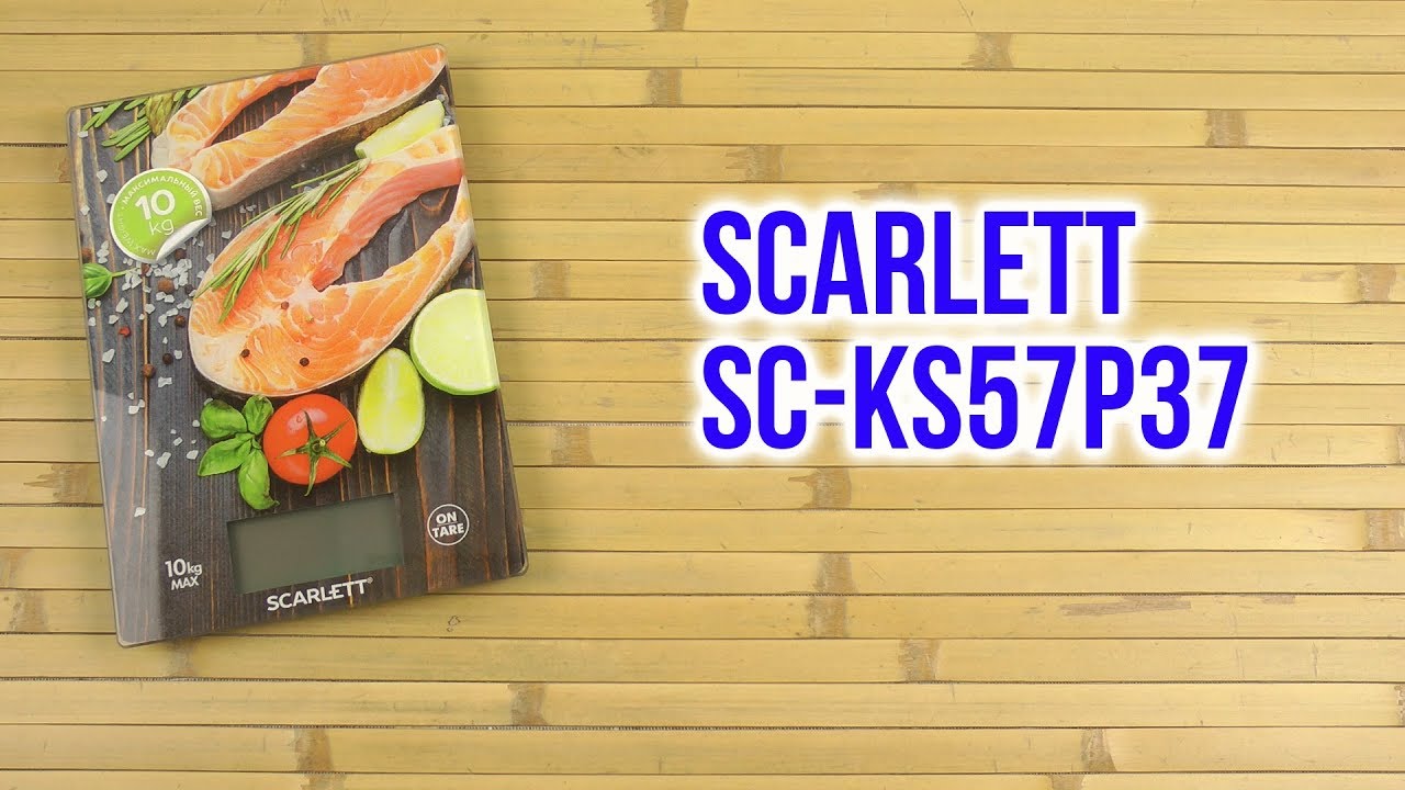 Распаковка SCARLETT SC-KS57P37 - YouTube