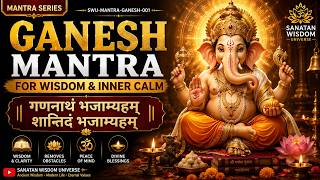 Peaceful Ganesh Mantra for Wisdom & Inner Calm | Original Sanskrit Prayer screenshot 5