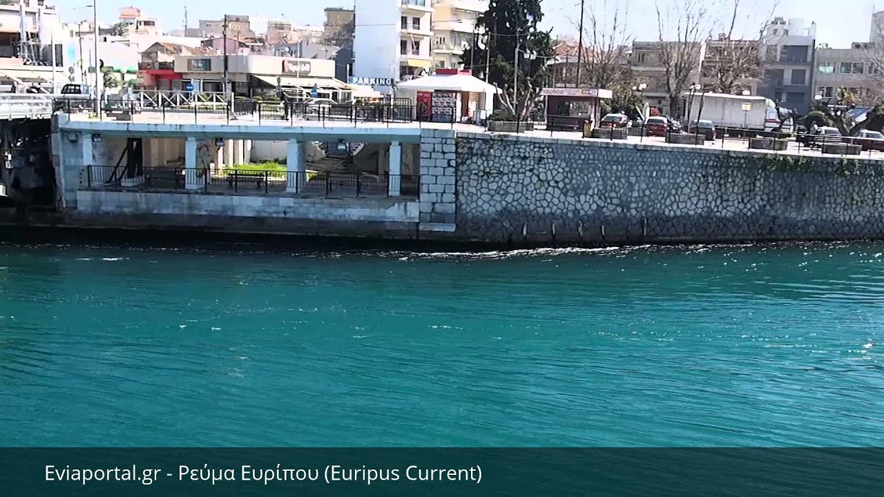 Ρεύμα πορθμού Ευρίπου στη Χαλκίδα (Euripus Current)