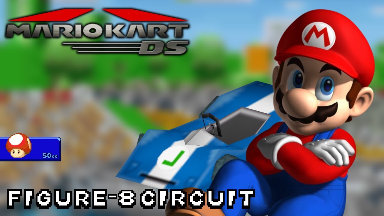 Mario Kart DS - 50cc - Mario - Streamliner - Figure-8 Circuit | Ep. 161 ...