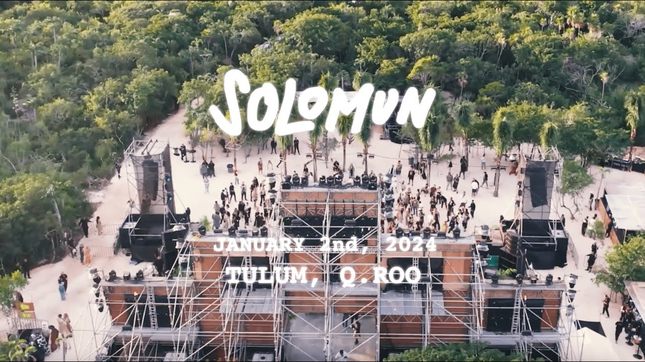 Solomun headlines Tulum's newest venue this January - YouTube