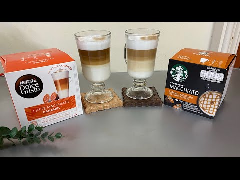 Starbucks Caramel Macchiato VS Latte Macchiato Caramel