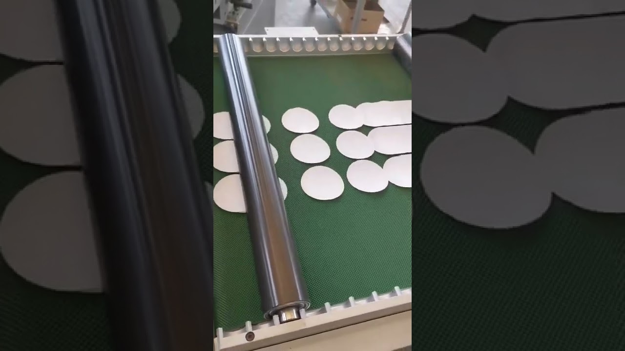 输纸台计数50个 conveyor count the batch at 50 pcs