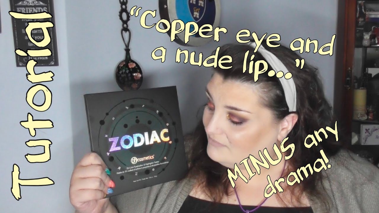 Copper Eye - Nude Lip - NO DRAMA - Makeup Tutorial