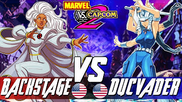 Marvel Vs Capcom 2:🔥BackstageFlyer Vs ducvader🔥| High Level Gameplay.