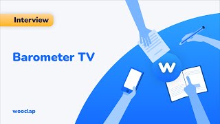 Barometer TV: Wooclap - Make Learning Awesome & Effective