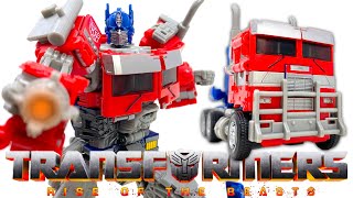 Transformers Studio Series 102 RISE OF THE BEASTS Voyager Class OPTIMUS PRIME Review