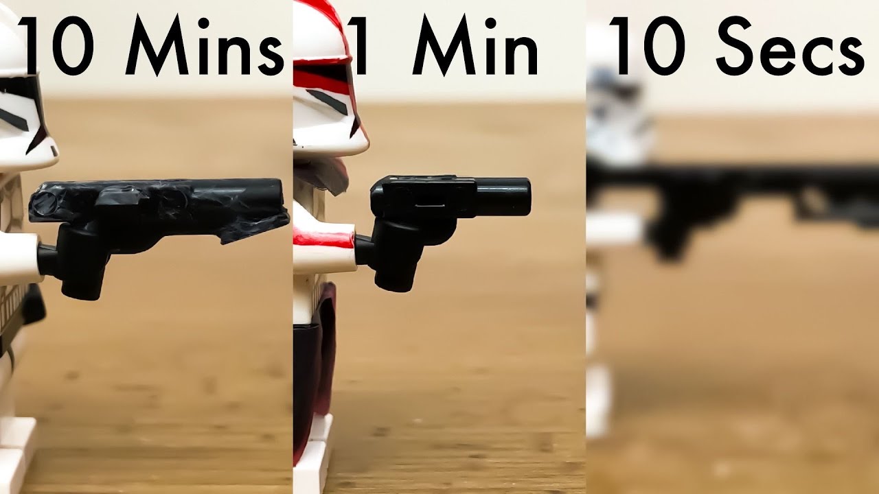 Making CUSTOM GUNS in 10 Minutes, 1 and 10 seconds!Lego Wars challenge | Clone wars - YouTube