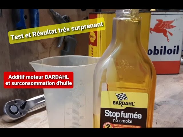 PRODUIT BARDAHL POUR REDUIRE LA CONSOMMATION D'HUILE 